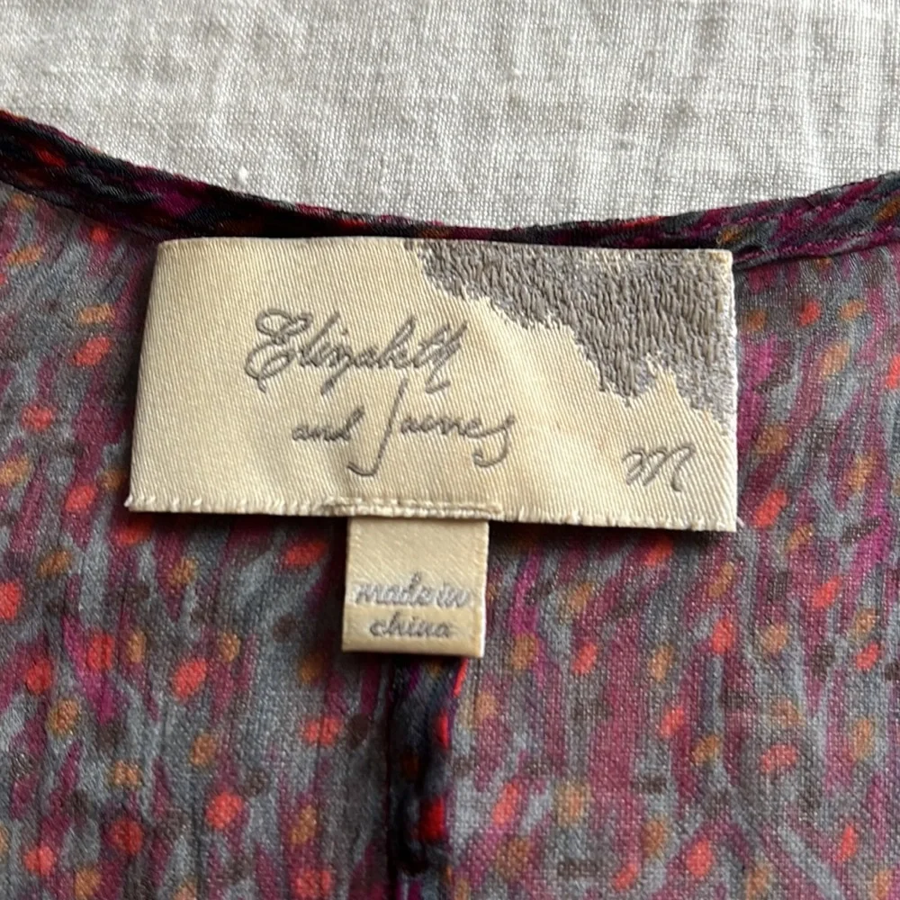 Pink patterned blouse - Picture 3 of 6